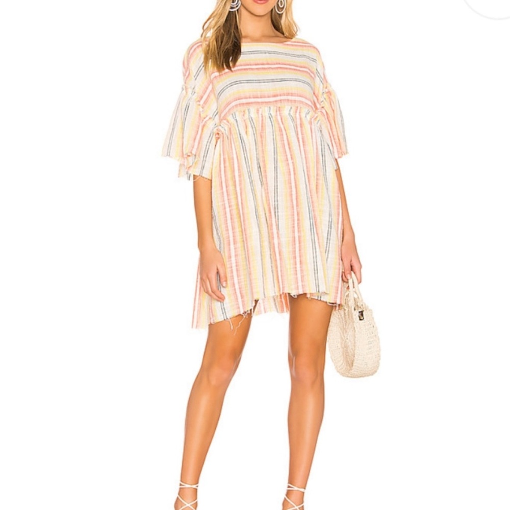 Free People Summer Nights Striped Dress